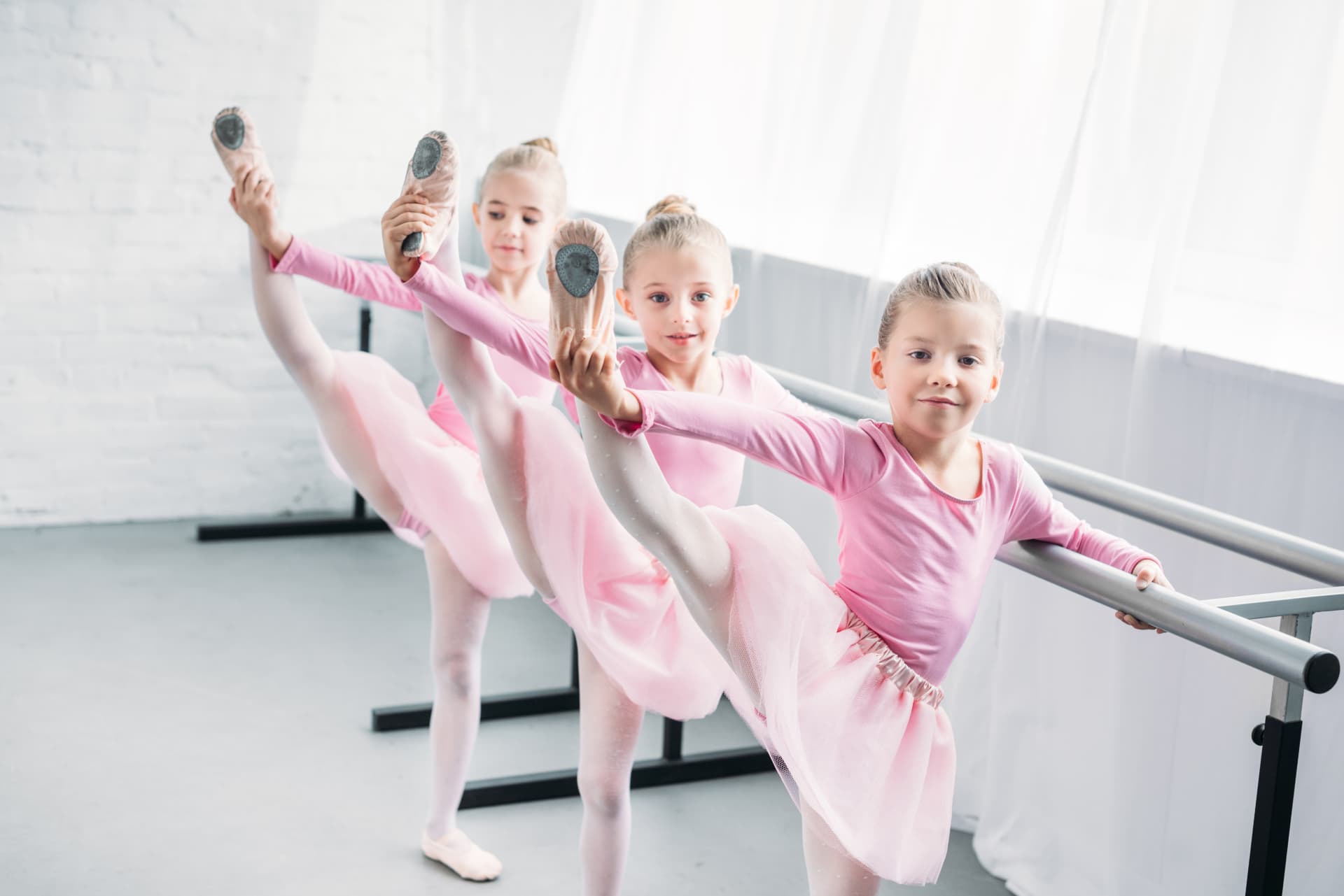 Aula de Ballet na Oficina da Dança